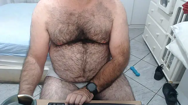 Show de MysterBearMG na webcam