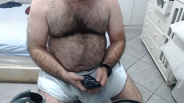 Show de MysterBearMG na webcam