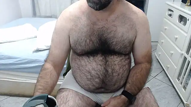 Show de MysterBearMG na webcam