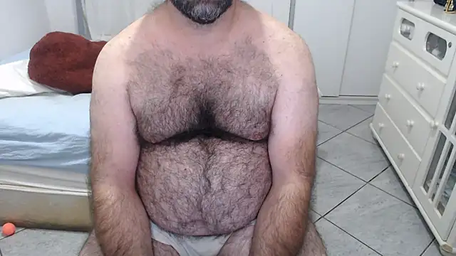 Show de MysterBearMG na webcam