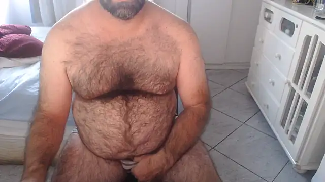 Show de MysterBearMG na webcam