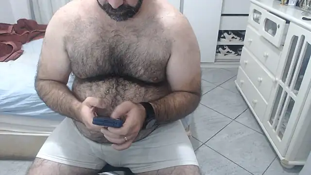 Show de MysterBearMG na webcam