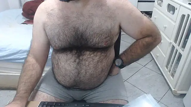 Show de MysterBearMG na webcam