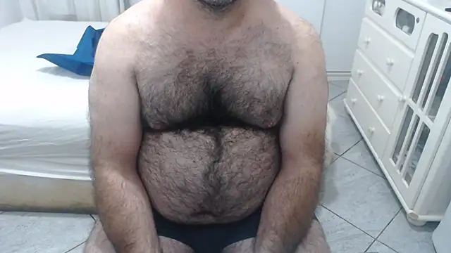 Show de MysterBearMG na webcam