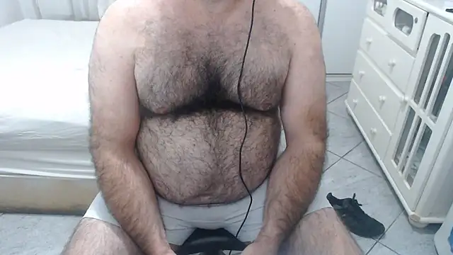 Show de MysterBearMG na webcam