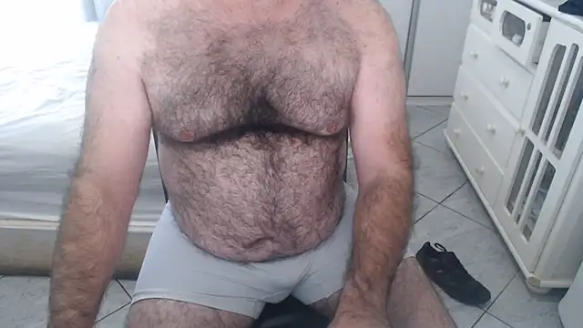 Show de MysterBearMG na webcam