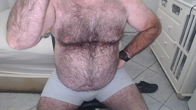 Show de MysterBearMG na webcam