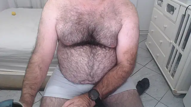 Show de MysterBearMG na webcam