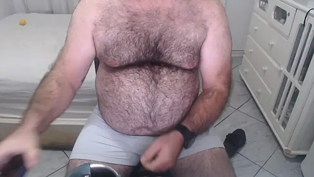 Show de MysterBearMG na webcam
