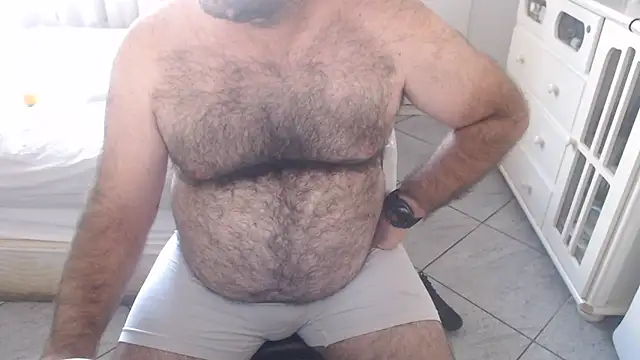 Show de MysterBearMG na webcam