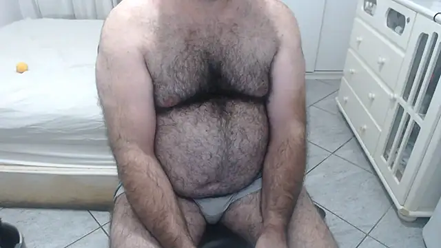 Show de MysterBearMG na webcam