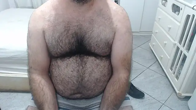Show de MysterBearMG na webcam