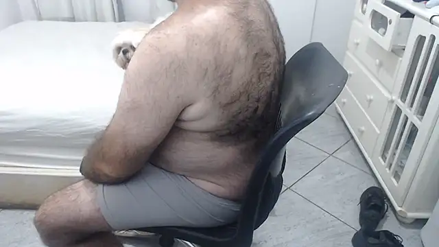 Show de MysterBearMG na webcam