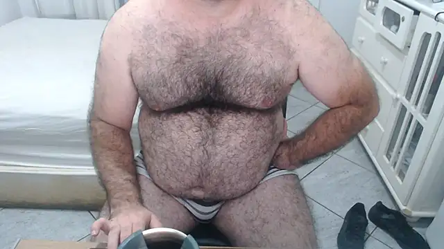 Show de MysterBearMG na webcam