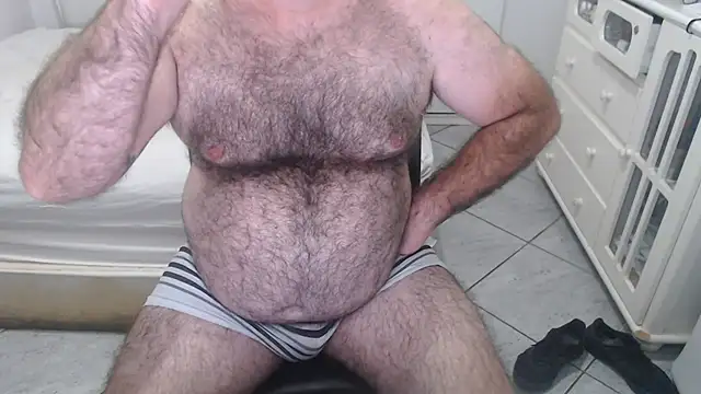 Show de MysterBearMG na webcam