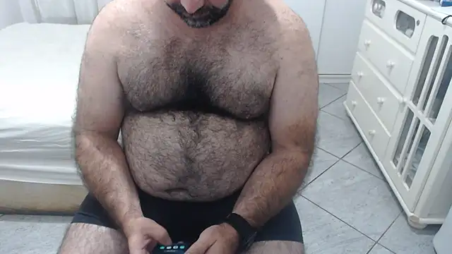 Show de MysterBearMG na webcam