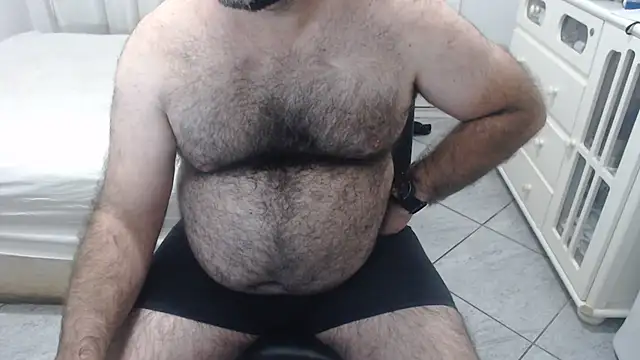 Show de MysterBearMG na webcam