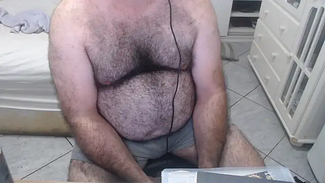 Show de MysterBearMG na webcam
