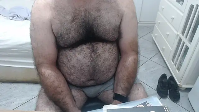 Show de MysterBearMG na webcam