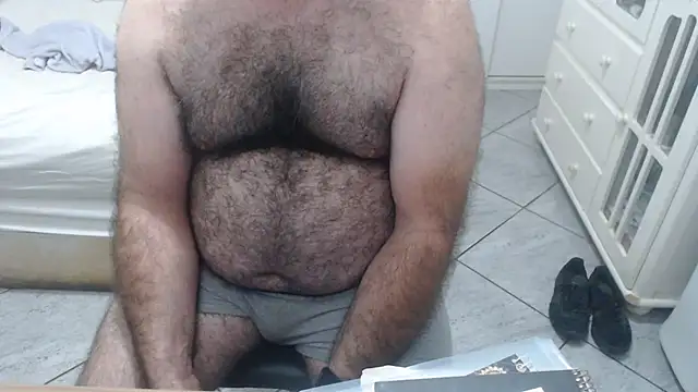 Show de MysterBearMG na webcam