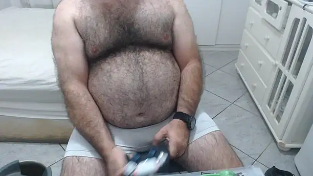 Show de MysterBearMG na webcam