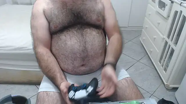 Show de MysterBearMG na webcam