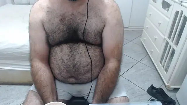Show de MysterBearMG na webcam