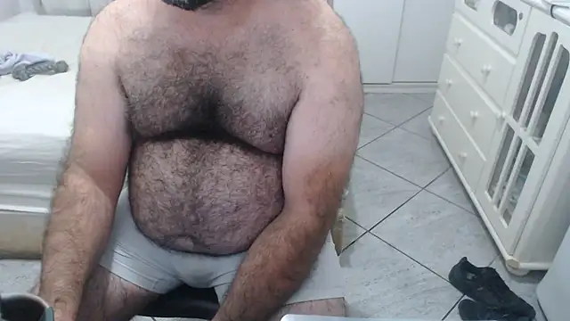 Show de MysterBearMG na webcam