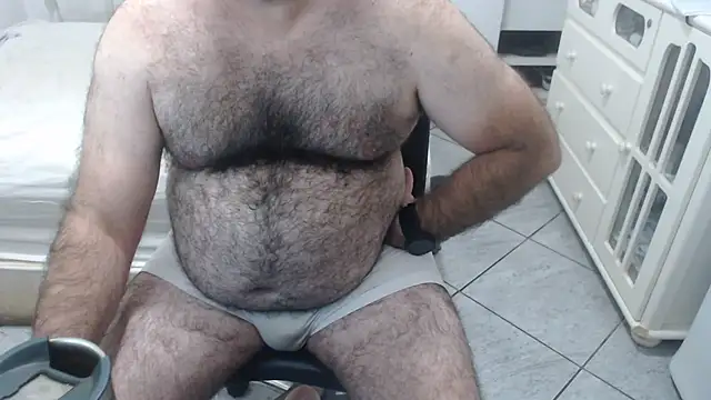 Show de MysterBearMG na webcam