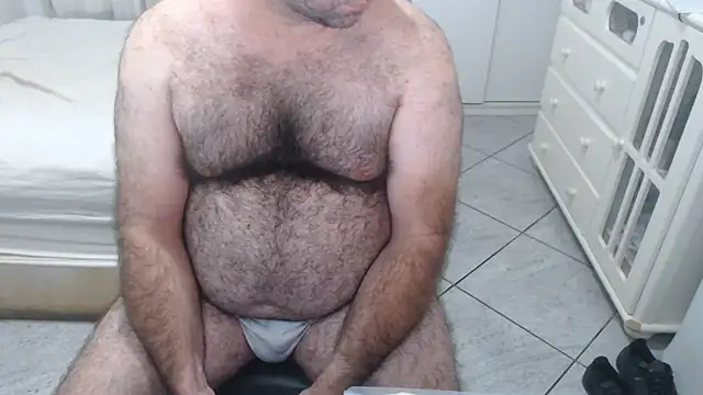 Show de MysterBearMG na webcam