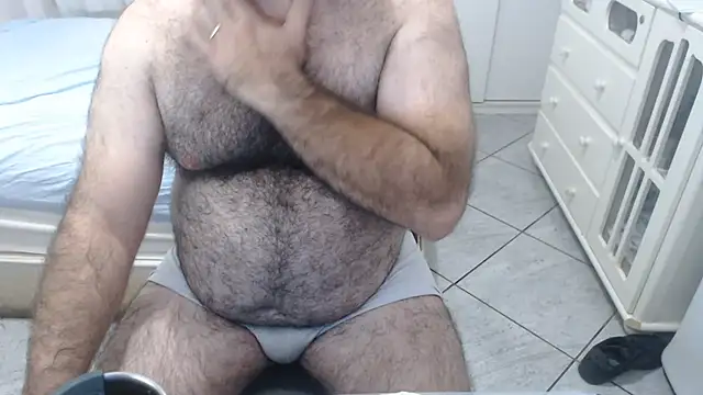 Show de MysterBearMG na webcam