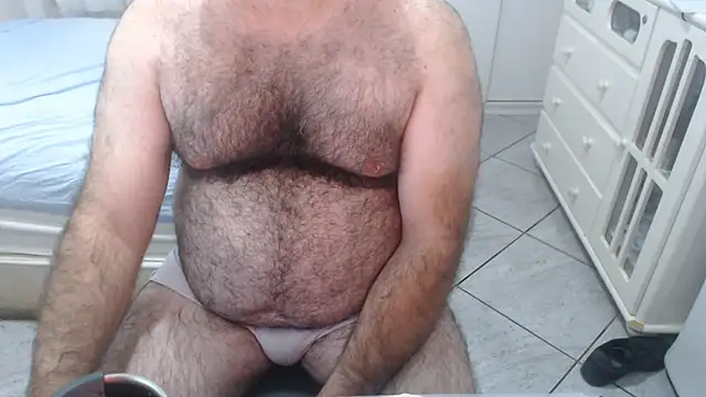 Show de MysterBearMG na webcam