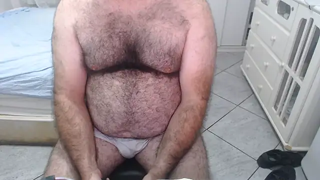 Show de MysterBearMG na webcam