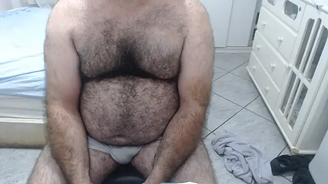 Show de MysterBearMG na webcam