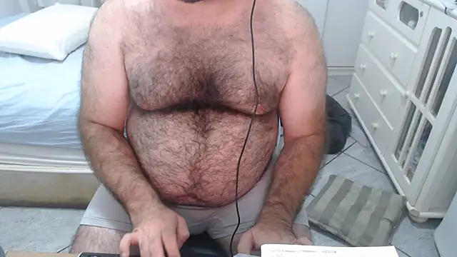 Show de MysterBearMG na webcam