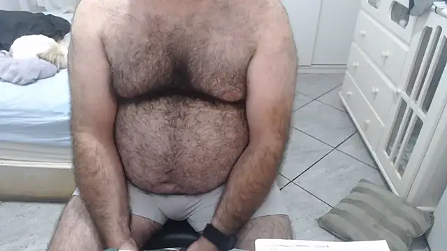 Show de MysterBearMG na webcam