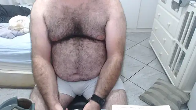 Show de MysterBearMG na webcam