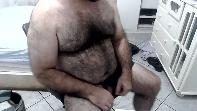 Show de MysterBearMG na webcam