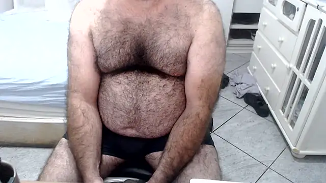 Show de MysterBearMG na webcam