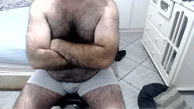 Show de MysterBearMG na webcam