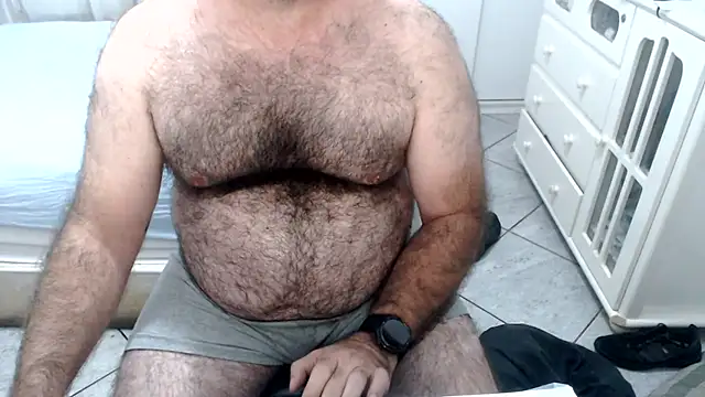 Show de MysterBearMG na webcam
