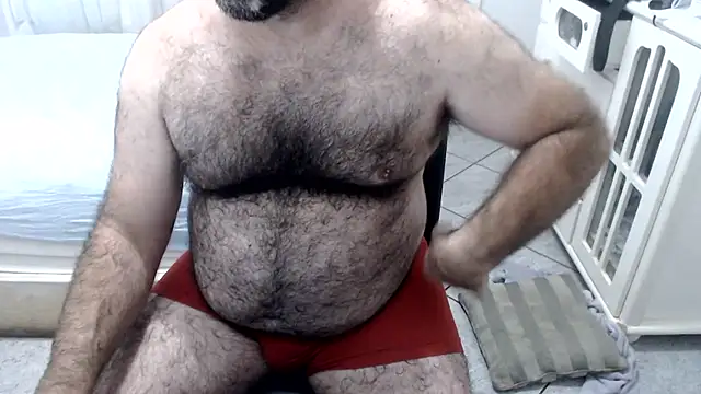 Show de MysterBearMG na webcam