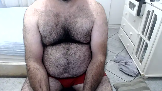 Show de MysterBearMG na webcam