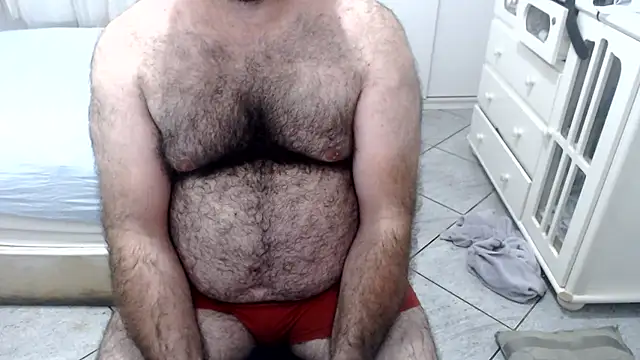 Show de MysterBearMG na webcam