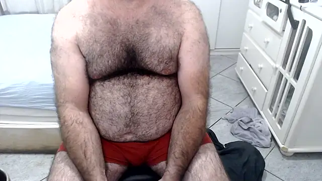 Show de MysterBearMG na webcam