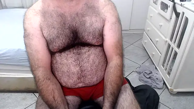Show de MysterBearMG na webcam