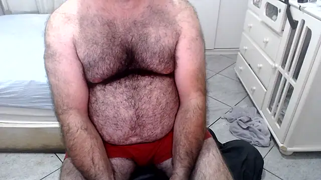 Show de MysterBearMG na webcam