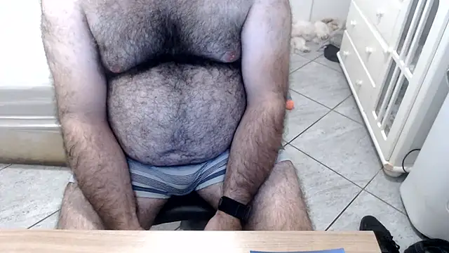 Show de MysterBearMG na webcam
