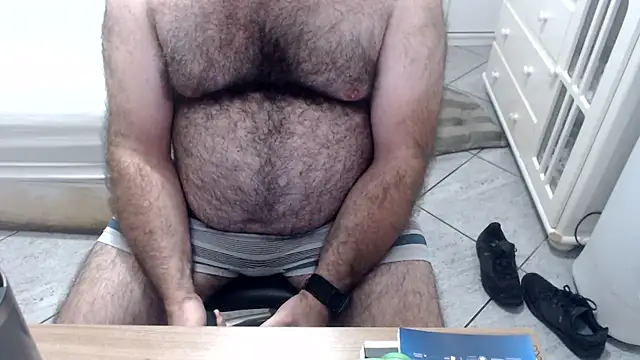 Show de MysterBearMG na webcam