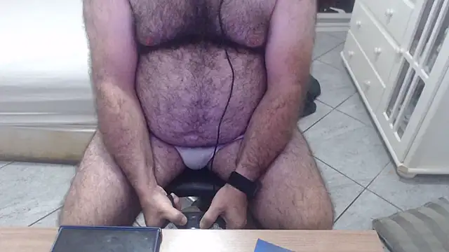 Show de MysterBearMG na webcam